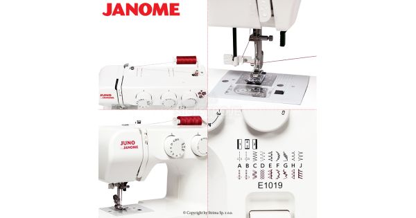 Šijací stroj JANOME JUNO E1019 | Sijacie-stroje-patchwork.sk